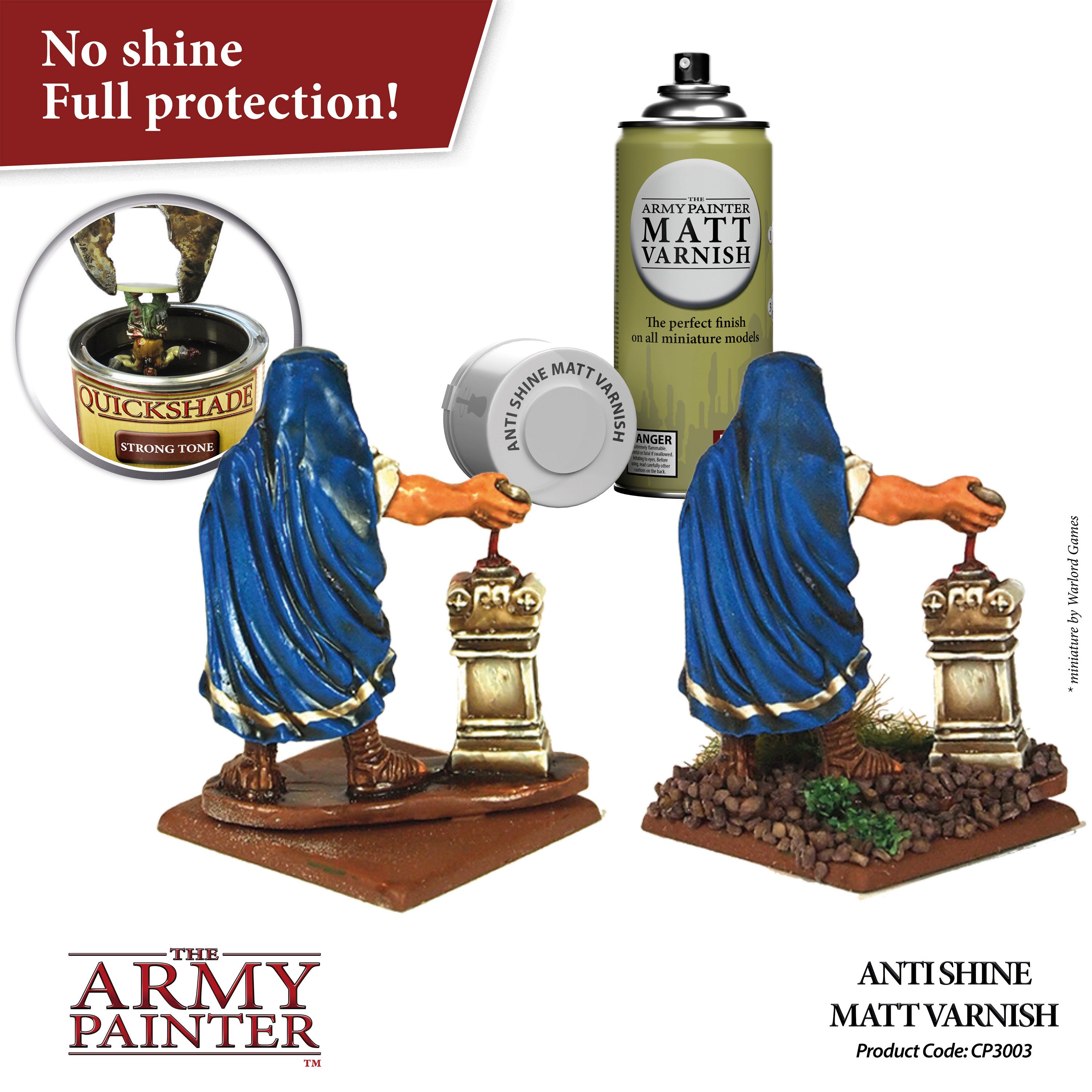 Army Painter - Anti-Shine, Matt Varnish (400ml)