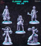 Classic JRPG Vol 28 Miniatures | Fantasy Miniature | RN Estudio