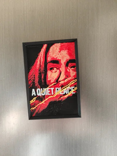 A Quiet Place Movie Fridge Magnet