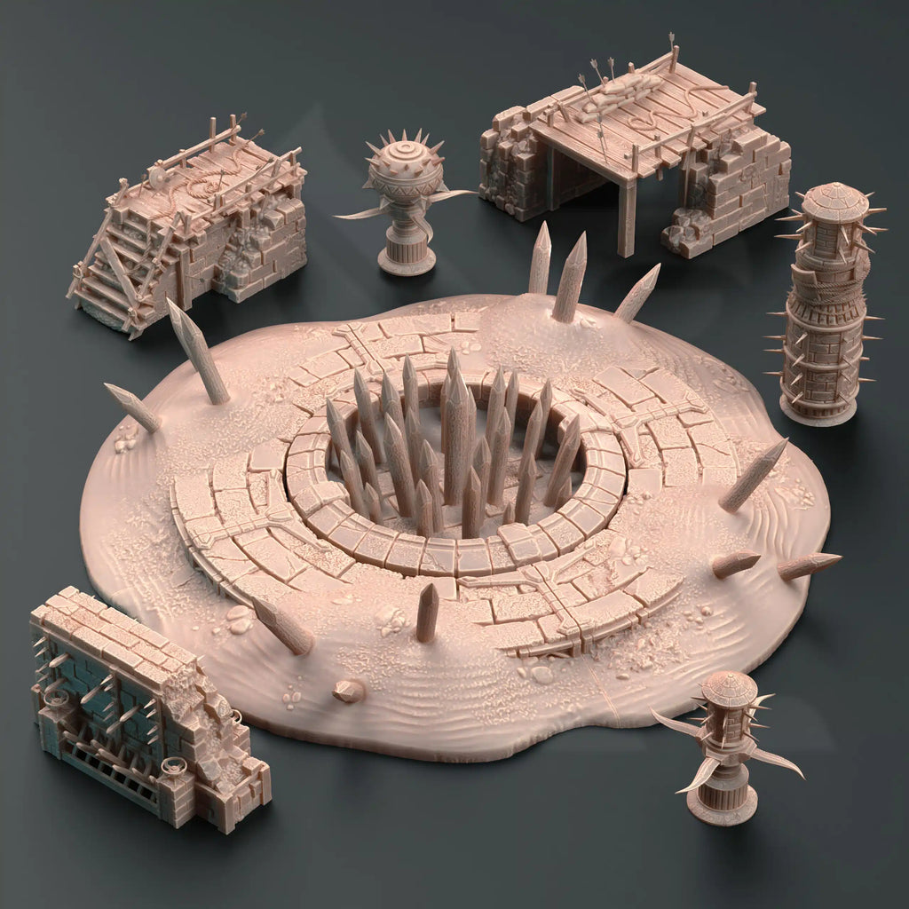 Crucible Trapss – 3D Printed Arena Terrain