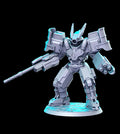 Armoured Shock Trooper B | Classic JRPG Vol 8 | Fantasy Miniature | RN Estudio