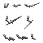 Bionic Arms Pack | Eternal Pilgrims | Conversion Bits For 28mm 32mm Sci-fi Marines