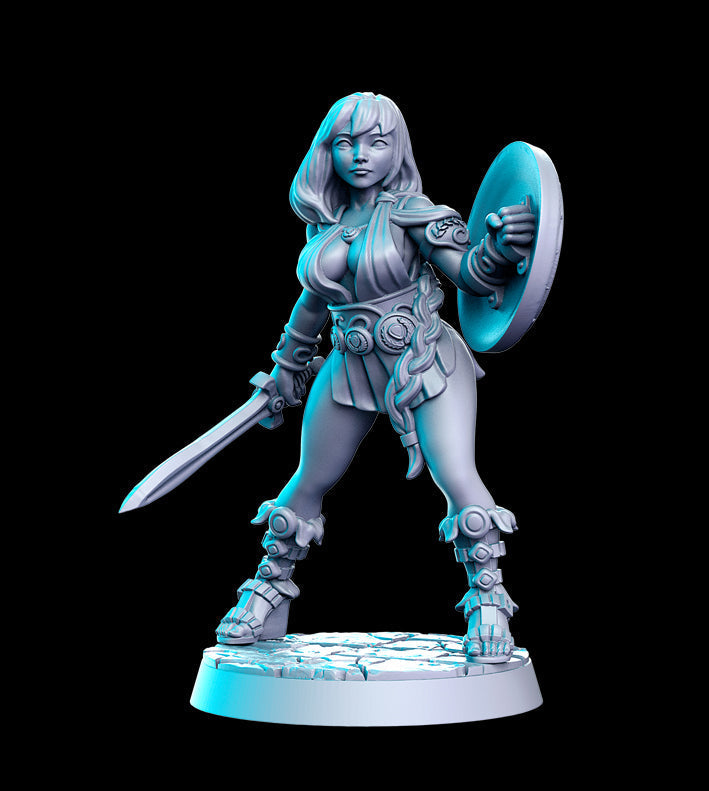 Artemisa | Soul Fighter Tournament | Fantasy Miniature | RN Estudio