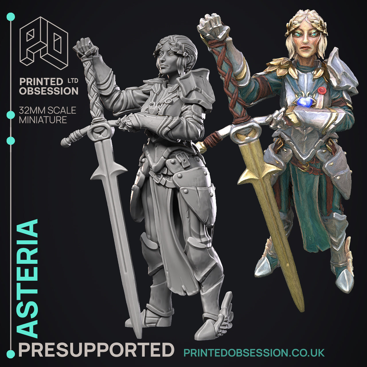 Random Monster Miniatures | Fantasy Miniature | Printed Obsession