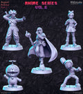 Anime Series Vol 6 Miniatures | Fantasy Miniature | RN Estudio