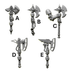 Axes | Eternal Pilgrims | Conversion Bits For 28mm 32mm Sci-fi Marines
