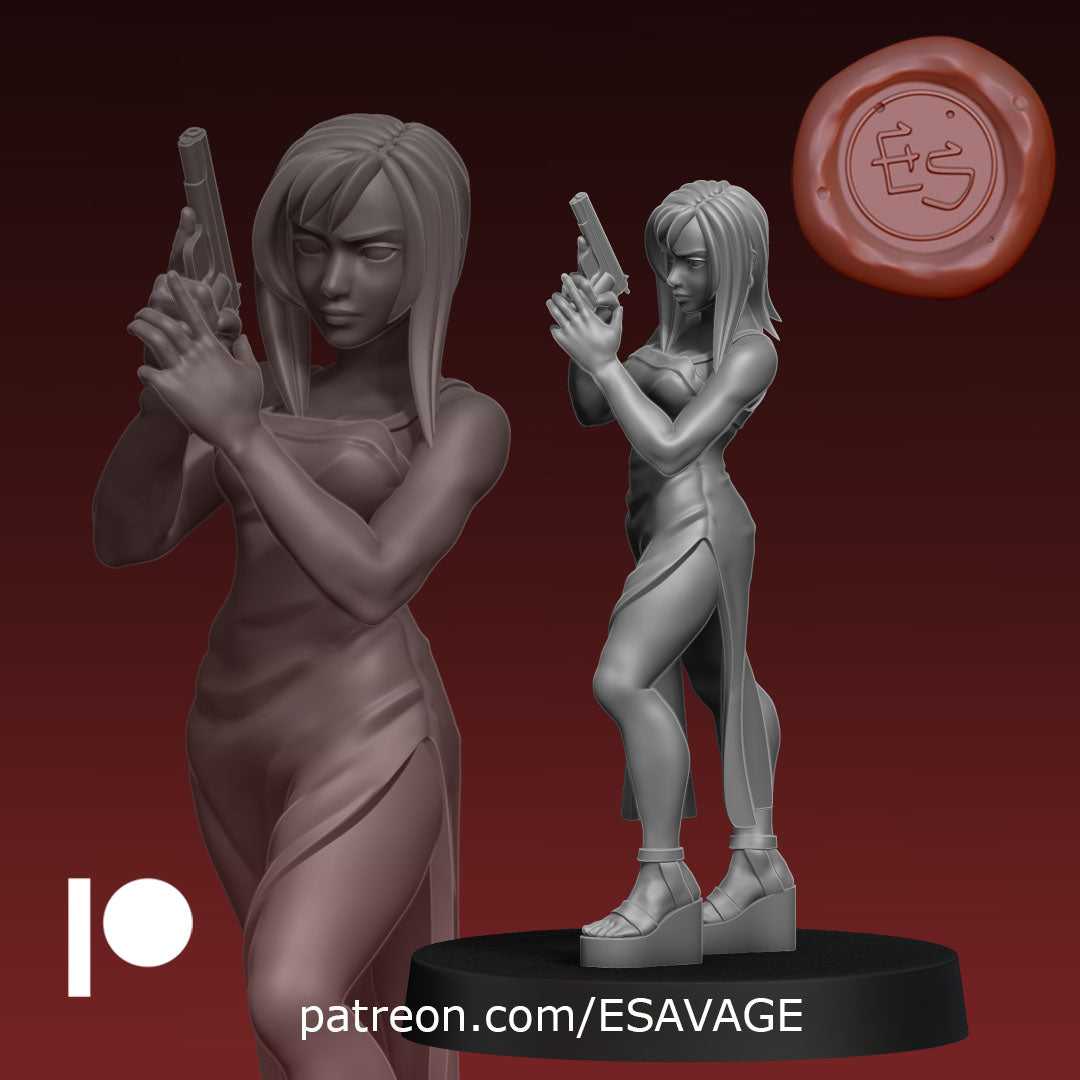 Ayara | Fantasy Miniature | Ethan Savage Studios