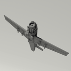 Grim BF-109 Fighter Plane