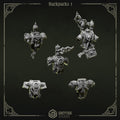 Backpacks 1 | Eternal Pilgrims | Conversion Bits For 28mm 32mm Sci-fi Marines