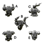 Backpacks 2 | Eternal Pilgrims | Conversion Bits For 28mm 32mm Sci-fi Marines