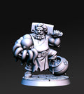 Pirate Chef Badolff Peg Leg | Sailing the Seas | Fantasy Miniature | RN Estudio