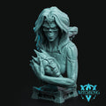 Banshee Queen Bust – 12K Resin D&D Display Piece (With Base)