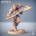 Barbarian Charger | Orc Barbarians | Fantasy D&D Miniature | Artisan Guild