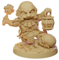 Barduke & Bagus Cleric and Mimic Oversized Miniature