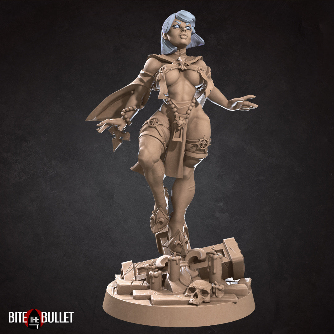 Battle Sisters Part 2 Miniatures (Full Set) | Fantasy Miniature | Bite the Bullet