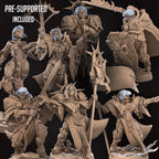 Battle Sisters Part 2 Miniatures (Full Set) | Fantasy Miniature | Bite the Bullet