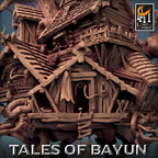 Isba, Baba Yaga's House Mini | Primal 12K Resin Monster for D&D & RPGs
