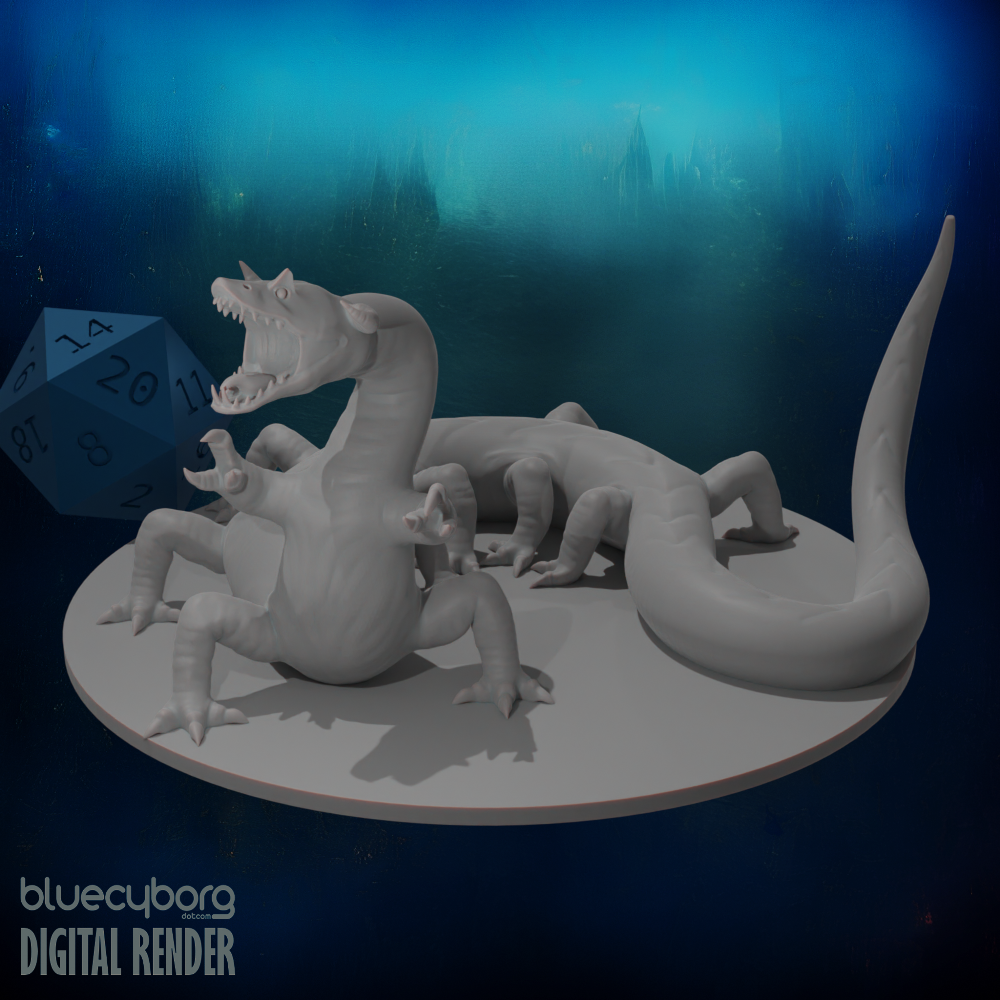 Behir 28mm Scale Miniature