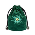 Beholder | Flannel Drawstring Dice Bag | Green