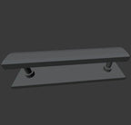 1:64 Modern Style Bench Seat, Type 2