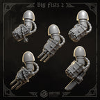 Big Fists & Claws | Eternal Crusaders | Conversion Bits For 28mm 32mm Sci-fi Marines
