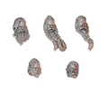 Big Heads Pack Primal Hounds Conversion Bits For 28mm 32mm Sci-fi Space Knights