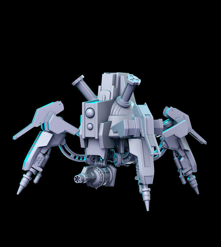 Blast Ray Mech | RPG Monsters Vol 2 | Fantasy Miniature | RN Estudio