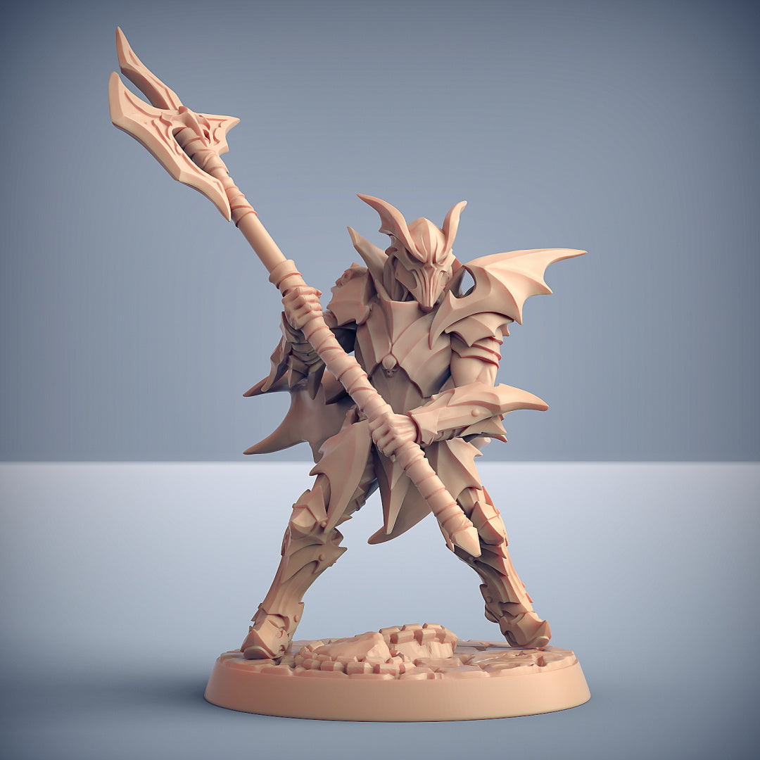 Bloodhunt Vampire Knight w/ Helmet Miniatures | The Bloodhunt | Fantasy D&D Miniature | Artisan Guild