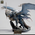 ⚡ Blue Dragon Elder | 12K Resin 100mm Desert Tyrant for D&D & Wargames 🐲