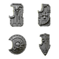 Breacher Shields | Eternal Pilgrims | Conversion Bits For 28mm 32mm Sci-fi Marines