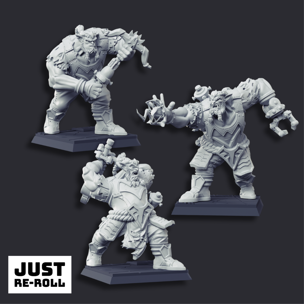 Brok Sparks - 3D Printed Character Miniature
