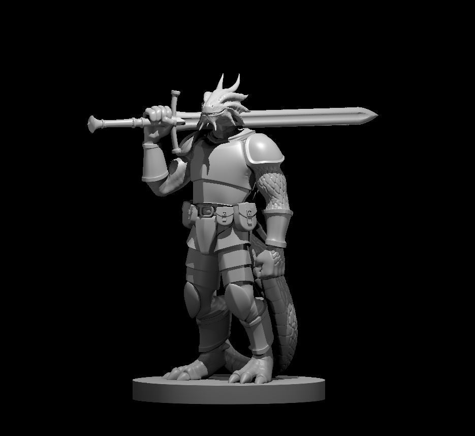 Half Dragon Metallics 28mm Scale Miniature