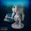Bugbear Barbarian 2 Undead 28mm Scale Miniature