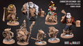 Bullet Town Christmas Miniatures (Full Set) | Fantasy Miniature | Bite the Bullet
