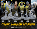X-Men Classic Team | Super Hero Sci-Fi Miniature | C27 Studio