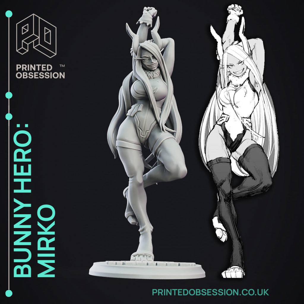 Bunny Hero Mirko | Statue | Printed Obsession
