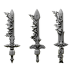 Flaming Swords | Eternal Pilgrims | Conversion Bits For 28mm 32mm Sci-fi Marines
