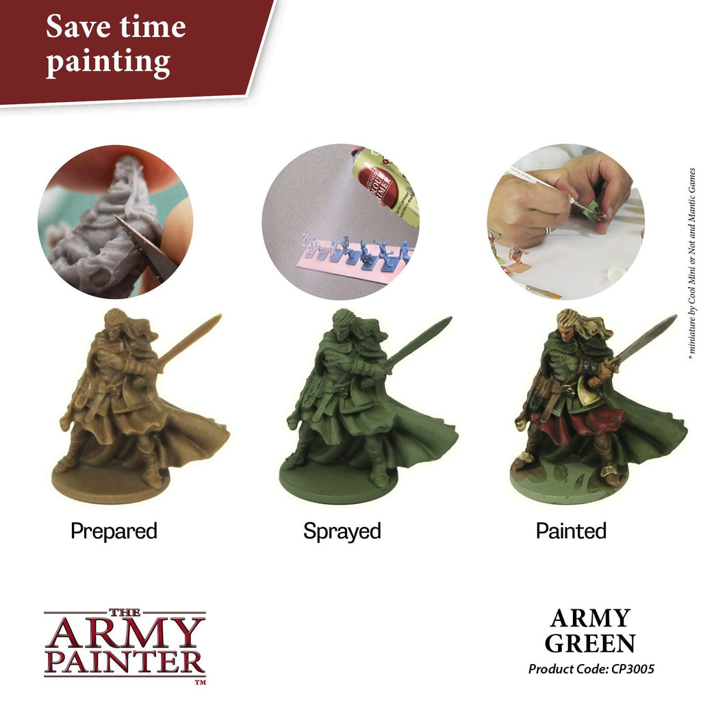 Army Painter Colour Primer - Army Green (400ml)