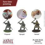 Army Painter Colour Primer - Plate Mail Metal (400ml)