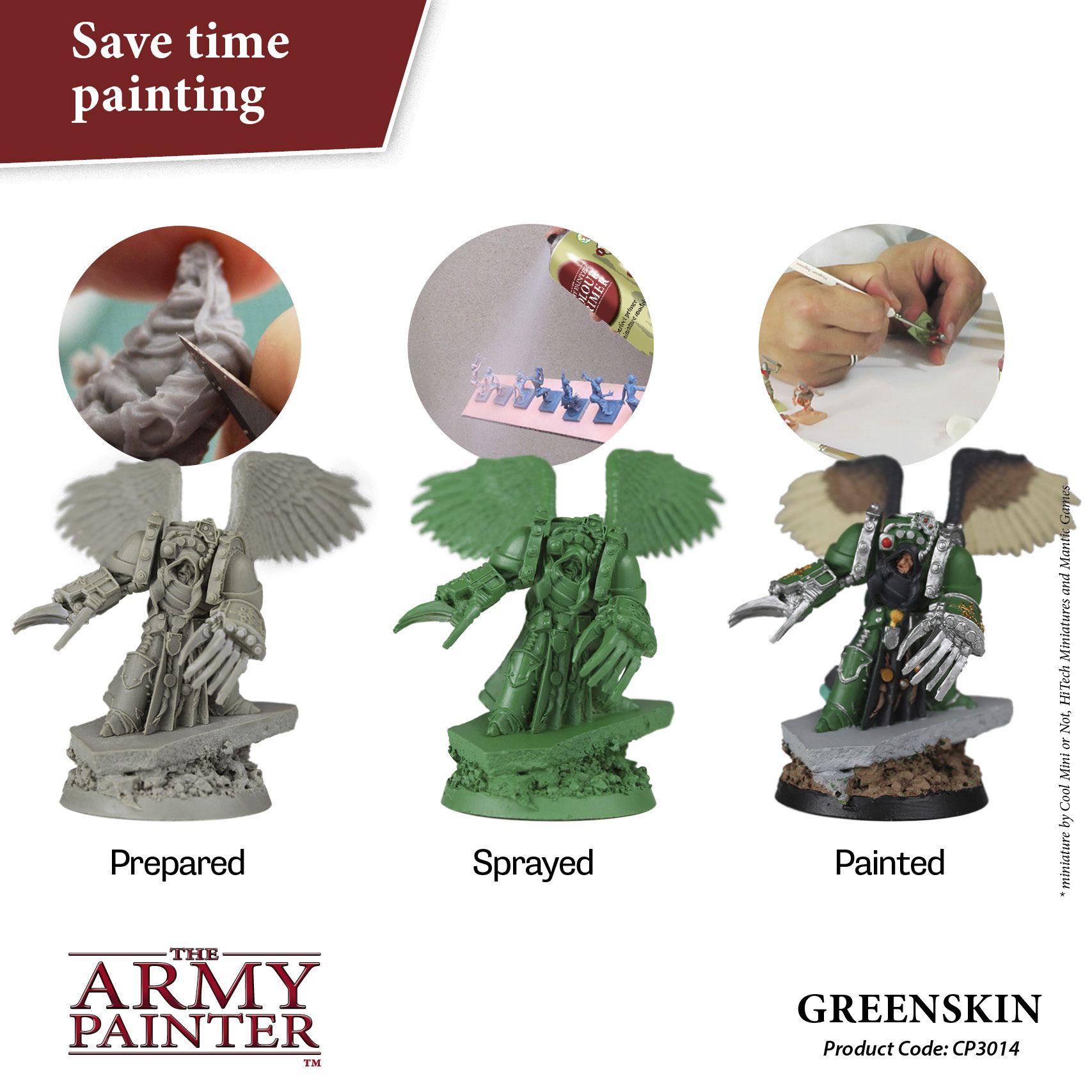Army Painter Colour Primer - Greenskin (400ml)