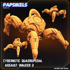 Cybernetic Quadrupedal Assault Walkers | Papsikels | Hive Wars | 28mm or 32mm Scale | Resin Miniatures