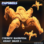 Cybernetic Quadrupedal Assault Walkers | Papsikels | Hive Wars | 28mm or 32mm Scale | Resin Miniatures