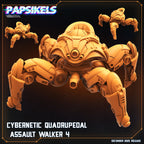 Cybernetic Quadrupedal Assault Walkers | Papsikels | Hive Wars | 28mm or 32mm Scale | Resin Miniatures
