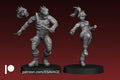 Caiman & Nikaido | Fantasy Miniature | Ethan Savage Studios