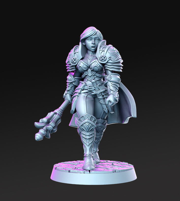 Paladin Calliope | Royal Guard Vol 2 | Fantasy Miniature | RN Estudio
