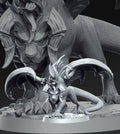 Winged Lion Carac | Monster Hunters | Fantasy Miniature | RN Estudio