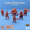 Carren Pirates Crew (Core) | Skies of Sordane | Fantasy Miniature | Arcane Minis