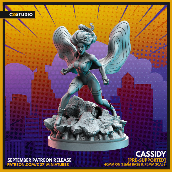 Cassidy | Heroes | Sci-Fi Miniature | C27 Studio