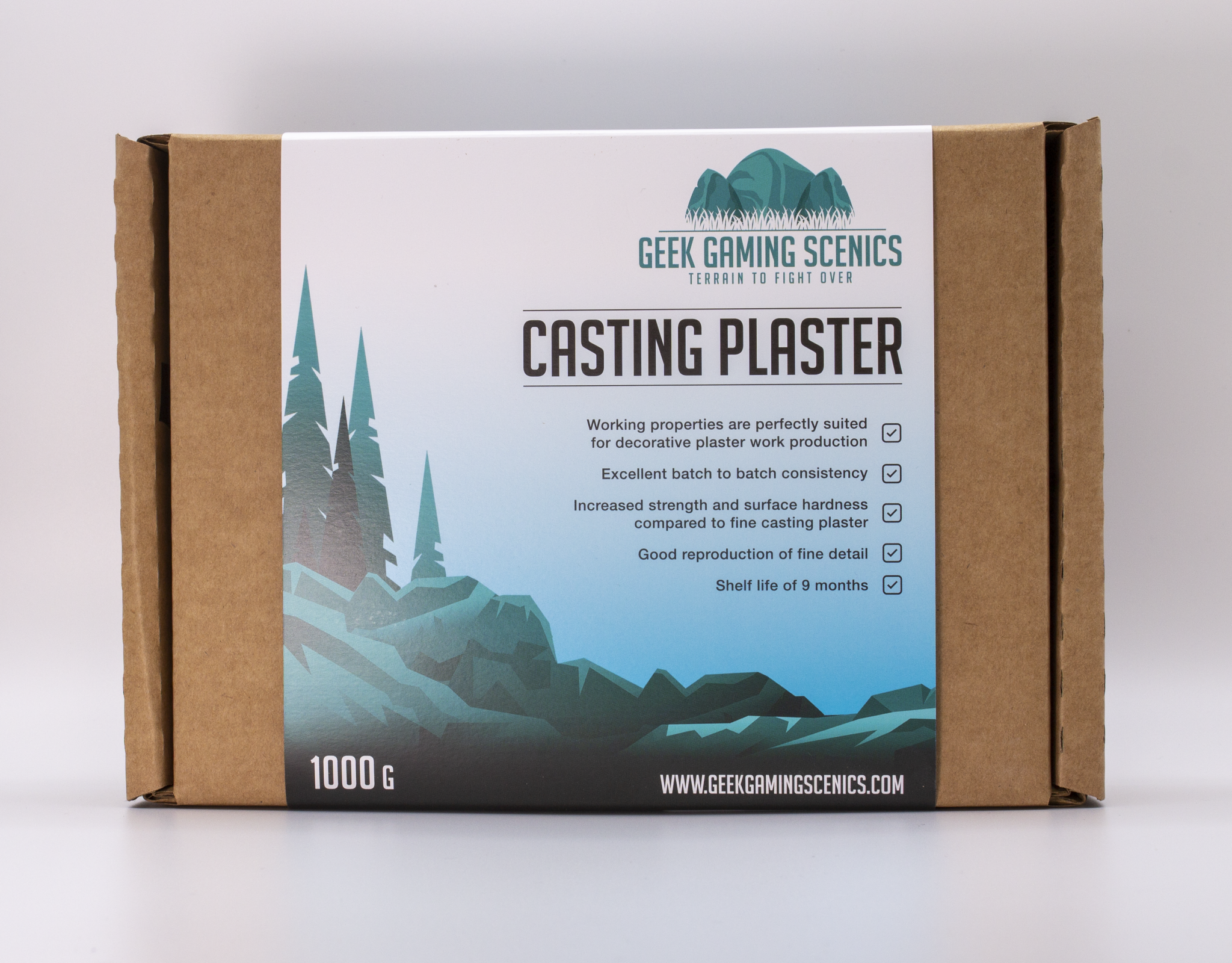 Fine Casting Plaster 1kg