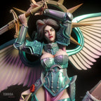 Celeste | Pin-Up Statue Fan Art Miniature Unpainted | Torrida Minis